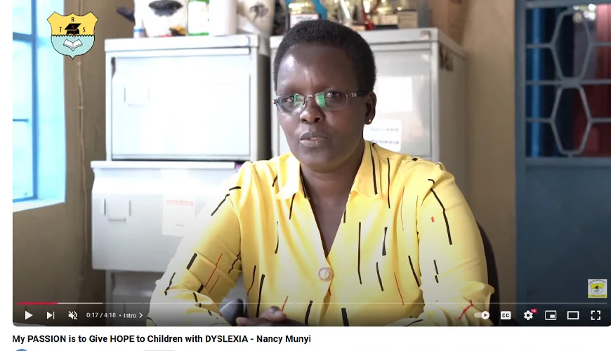My PASSION is to Give HOPE to Children with DYSLEXIA – Nancy Munyi